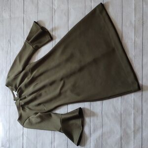 NY&CO OLIVE COLORED DRESS